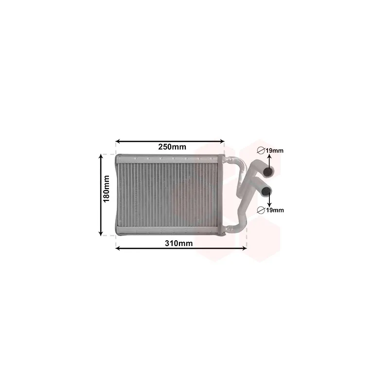 Système de chauffage VAN WEZEL 82006437