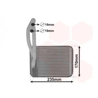 Système de chauffage VAN WEZEL 82006446