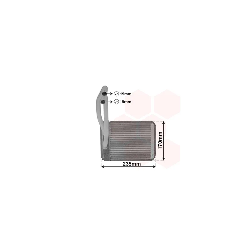 Système de chauffage VAN WEZEL 82006446