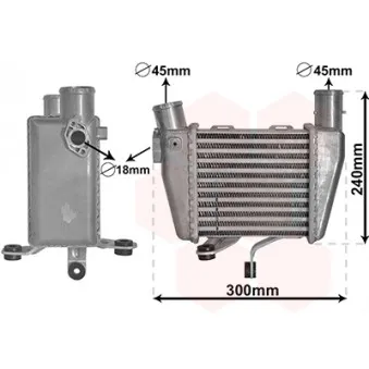 Intercooler, échangeur VAN WEZEL