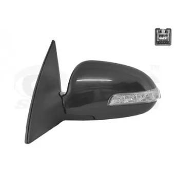 Rétroviseur extérieur VAN WEZEL 8207817