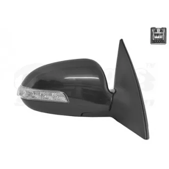 Rétroviseur extérieur VAN WEZEL 8207818