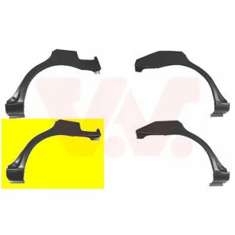 Panneau latéral arrière gauche VAN WEZEL