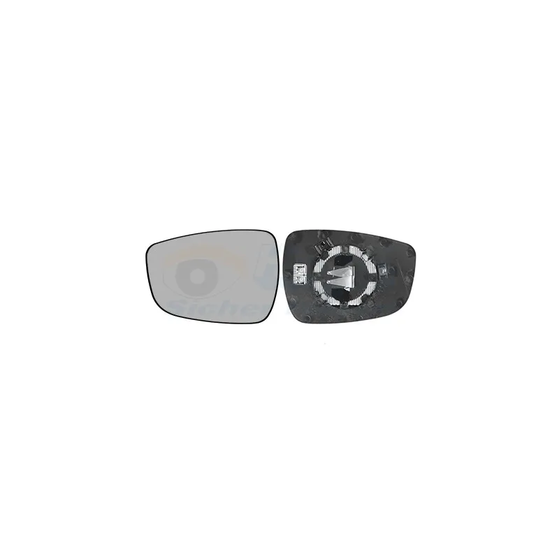 Verre de rétroviseur, rétroviseur extérieur VAN WEZEL 8244837
