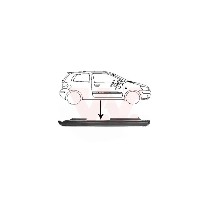 Marche-pied VAN WEZEL 8251104