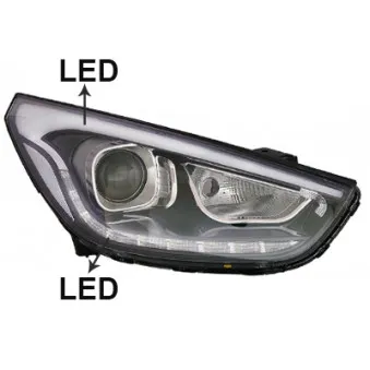 Projecteur principal VAN WEZEL 8262964
