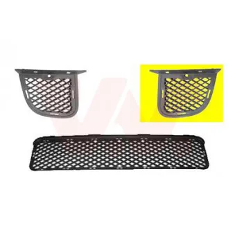 Grille de ventilation, pare-chocs avant gauche VAN WEZEL 8267591