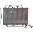 Radiateur, refroidissement du moteur VAN WEZEL 83002054 - Visuel 1