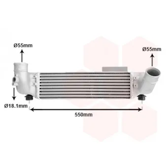 Intercooler, échangeur VAN WEZEL