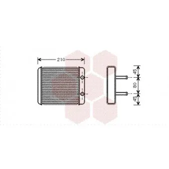 Système de chauffage VAN WEZEL 83006008
