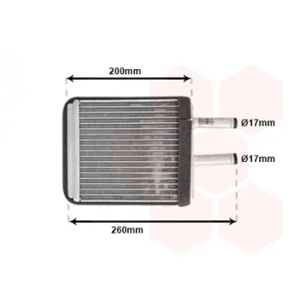 Système de chauffage VAN WEZEL 83006009