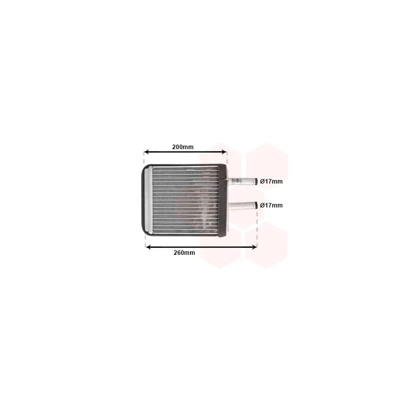 Système de chauffage VAN WEZEL 83006009