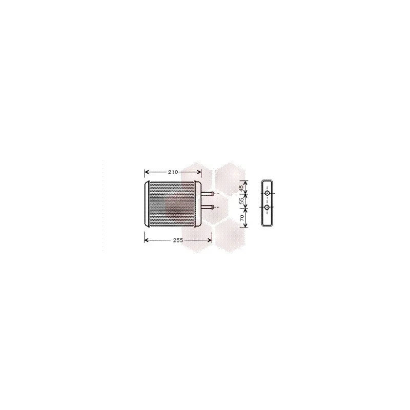 Système de chauffage VAN WEZEL 83006010