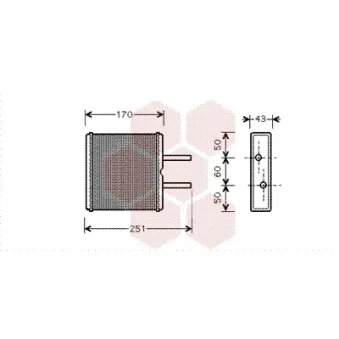 Système de chauffage VAN WEZEL 83006046