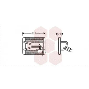 Système de chauffage VAN WEZEL 83006048