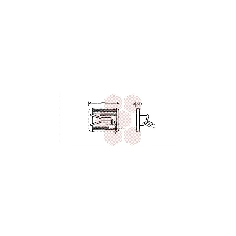 Système de chauffage VAN WEZEL 83006048