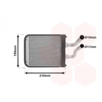 Système de chauffage VAN WEZEL 83006067