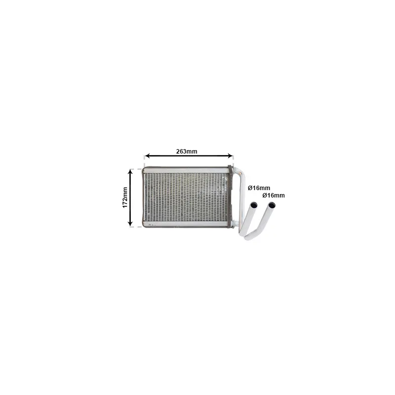 Système de chauffage VAN WEZEL 83006169