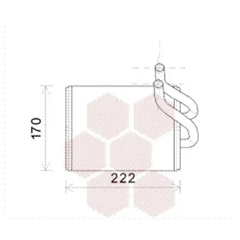 Système de chauffage VAN WEZEL 83006170