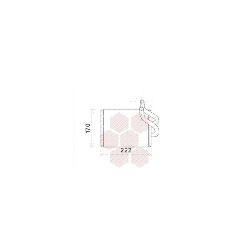 Système de chauffage VAN WEZEL 83006170