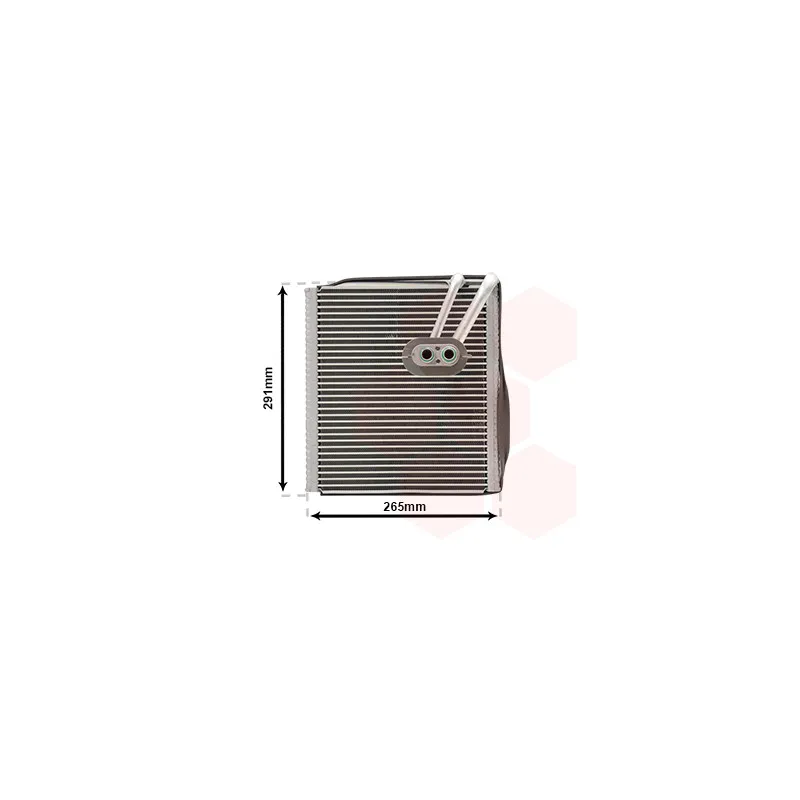 Évaporateur climatisation VAN WEZEL 8300V292