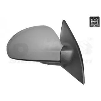 Rétroviseur extérieur VAN WEZEL 8353818