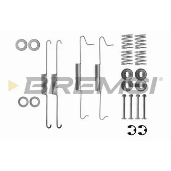 Kit d'accessoires, mâchoire de frein BREMSI