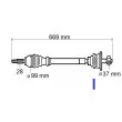Arbre de transmission GRESA T5835 - Visuel 2