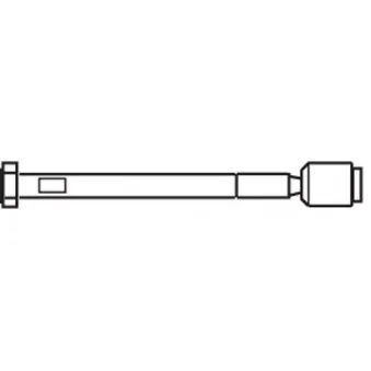 Rotule de direction intérieure, barre de connexion FRAP F2308