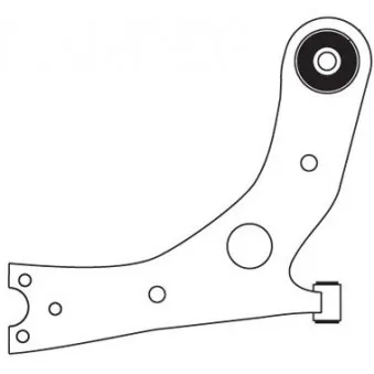 Triangle ou bras de suspension (train avant) FRAP F3148