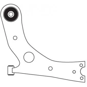 Triangle ou bras de suspension (train avant) FRAP F3149