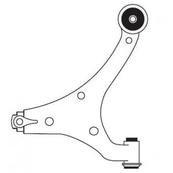 Triangle ou bras de suspension (train avant) FRAP F3288
