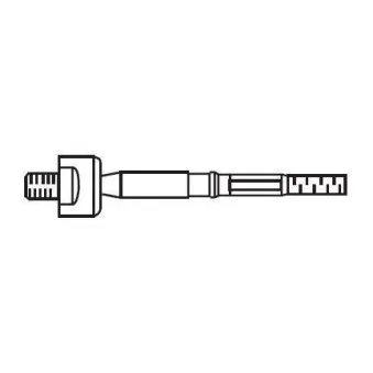 Rotule de direction intérieure, barre de connexion FRAP F3319