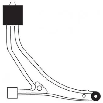 Triangle ou bras de suspension (train avant) FRAP F3332