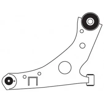 Triangle ou bras de suspension (train avant) FRAP F3412