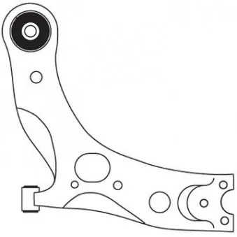 Triangle ou bras de suspension (train avant) FRAP F3833