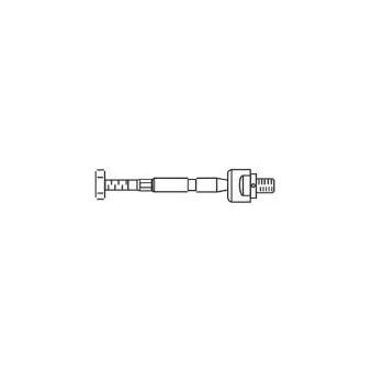 Rotule de direction intérieure, barre de connexion FRAP F3836