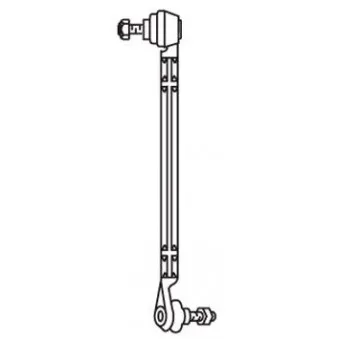 Entretoise/tige, stabilisateur avant droit FRAP F4076