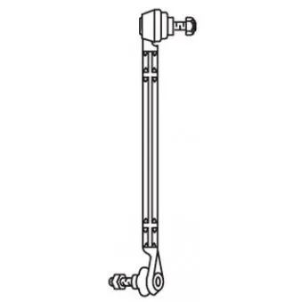 Entretoise/tige, stabilisateur avant gauche FRAP F4077