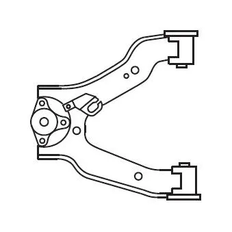 Triangle ou bras de suspension (train avant) FRAP F4454