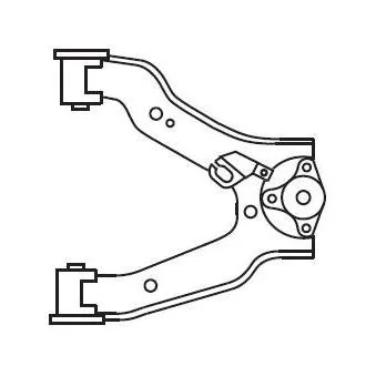 Triangle ou bras de suspension (train avant) FRAP F4455
