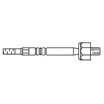 Rotule de direction intérieure, barre de connexion FRAP F4536