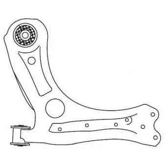 Triangle ou bras de suspension (train avant) FRAP F4552