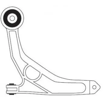Triangle ou bras de suspension (train avant) FRAP F4567