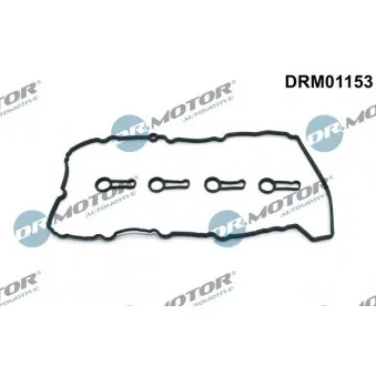 Jeu de joints d'étanchéité, couvercle de culasse Dr.Motor DRM01153