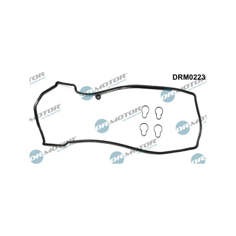 Jeu de joints d'étanchéité, couvercle de culasse Dr.Motor DRM0223