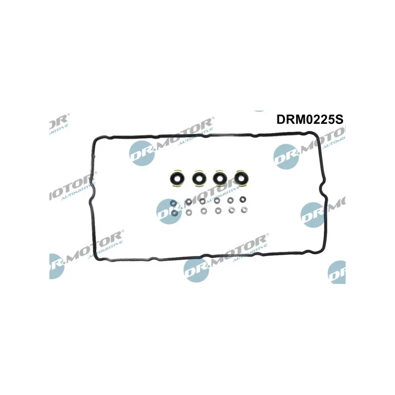 Jeu de joints d'étanchéité, couvercle de culasse Dr.Motor DRM0225S