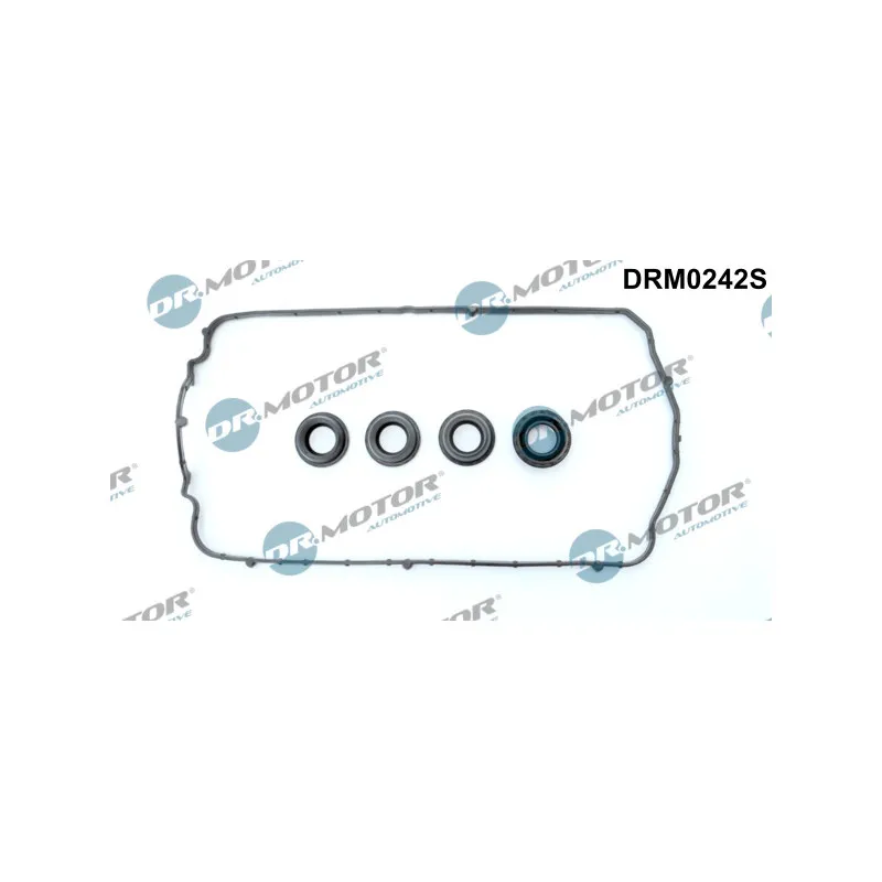 Jeu de joints d'étanchéité, couvercle de culasse Dr.Motor DRM0242S