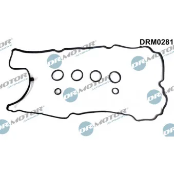Jeu de joints d'étanchéité, couvercle de culasse Dr.Motor DRM0281