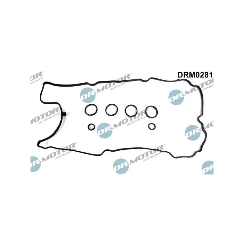 Jeu de joints d'étanchéité, couvercle de culasse Dr.Motor DRM0281